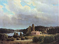 Vue de la baie d'Hamina, Ferdinand von Wright.