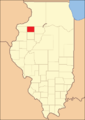 Территория округа с 1827 по 1831 года