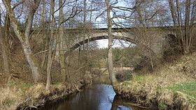 Bockl-Radweg bei der Zottbachbrücke