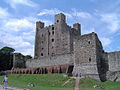 Der Keep von Rochester Castle als Kern der Burganlage