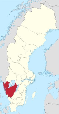Västra Götaland County in Sweden