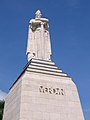 Charlemagne on top of the Monument to the victory at Verdun, by Jean Boucher, 1929