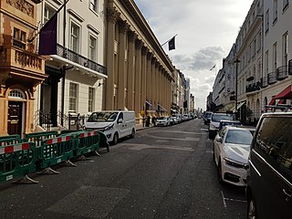 アルバマール・ストリート (Albemarle Street, Mayfair)、2019/3/5