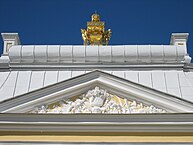 Un dettaglio di Peterhof