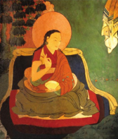 Clockwise from upper left: Mahapajapati Gotami (the first nun), A Korean Buddhist nun, Fukuda Chiyo-ni (a Japanese Buddhist nun and poet), A Vietnamese Buddhist nun, Chökyi Drönma (Tibetan Buddhist reincarnated lama)