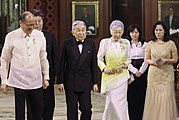 2016年(平成28年)、フィリピン・アキノ大統領と。