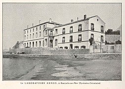 Le laboratoire Arago en 1913.