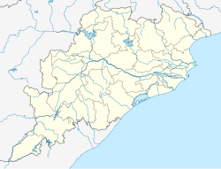 Map of Odisha