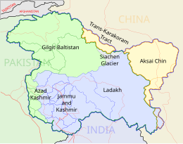 Distretto di Baramulla – Mappa