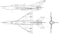 미코얀-구레비치 MiG-21PF (Mikoyan-Gurevich MiG-21PF)