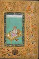 Image 30Folio from the Shah Jahan Album, c. 1620, depicting the Mughal Emperor Shah Jahan (from History of books)