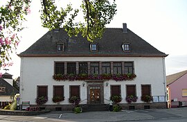 The town hall in Ostheim