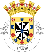 Escudo de armas de Timor portugués (1933-1935)