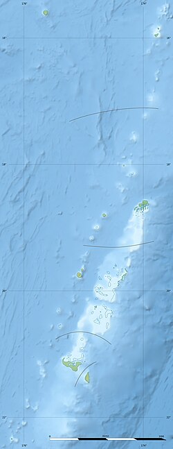 洪阿汤加-洪阿哈阿帕伊島在東加的位置