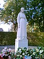 De treurende weduwe (1948), razziamonument in Putten