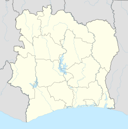 Mappa di localizzazione: Costa d'Avorio
