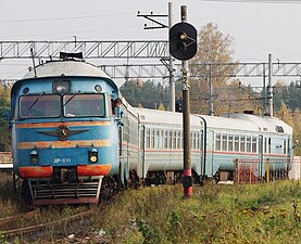 Дизель-поезд ДР1-011 советской постройки