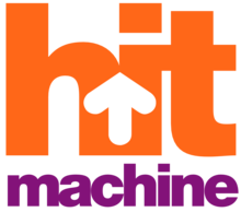Reproduction Fidèle du Logo Hit Machine présent dans le générique de l'émission, originel par Gédéon