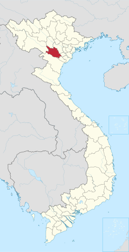 Kaart van Hoa Binh