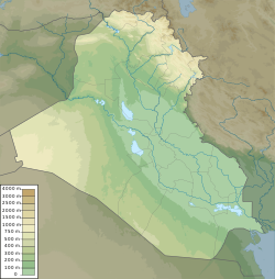 M'lefaat is located in Iraq