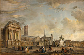 La Place Royale de Dijon en 1781, Jean-Baptiste Lallemand (1781)