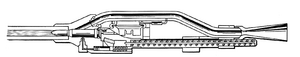 Cutaway drawing of the MK 115 cannon.