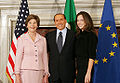 In Italy the European Flag must be displayed alongside the national flag in official ceremonies and over public buildings.