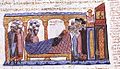 The Madrid Skylitzes' depiction of Constantine on his deathbed