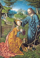 Noli me tangere, de Jacob Cornelisz. van Oostsanen, 1507.