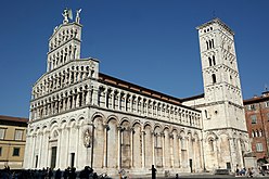 iglesia de San Miguel en Foro (1070-?) en Lucca