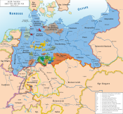 北德意志邦聯地圖