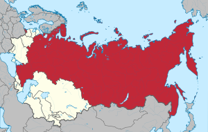 Территория РСФСР с 1956 года