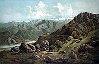 A Szatledzs völgye 1857-ben (Rámpur, Himácsal Prades)