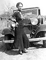 Q2319886 Bonnie Parker geboren op 1 oktober 1910 overleden op 23 mei 1934