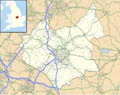 Nanpantan is located in Leicestershire