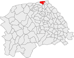 Mușenița – Mappa