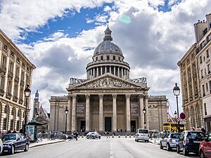 Panthéon, Paris, by Jacques-Germain Soufflot and Jean-Baptiste Rondelet, 1758–1790[188]