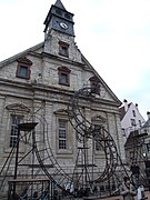 Vue de la place Saint-Martin à Montbéliard