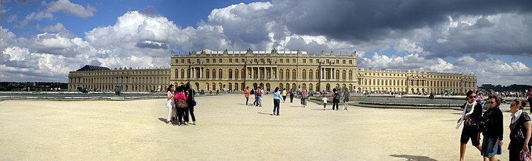Versajska palača straga