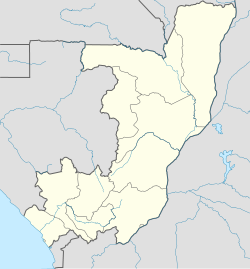 布拉柴维尔在刚果共和国的位置
