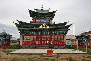 इवोलगिंस्की दात्सन - बौद्ध मंदिर बुर्यातिया