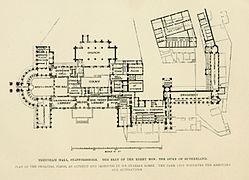 Трентам Холл в Стаффордшире (1834-1840)