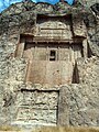 Tomb of Darius the Great, part of the ancient Naqsh-e Rostam Necropolis, Iran