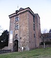 Le Pavillon des Champs, entrée principale du château