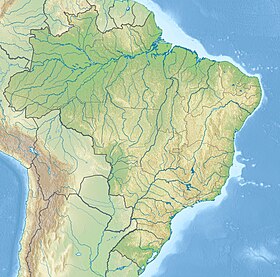 Serra do Mar na zemljovidu Brazila