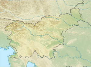 Погор'є. Карта розташування: Словенія