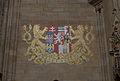 Veliký státní znak v katedrále sv. Víta