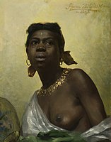 Anna Bilińska, A Negress, 1884, Warsaw National Museum