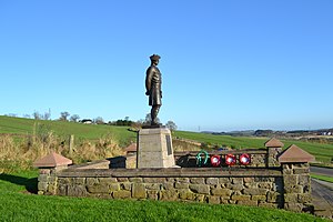 苏格兰黑卫士兵团雕塑