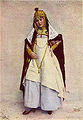 Танцьорка на кафенетата в Алжир (списание Нешънъл Джиографик, март 1917 г.)